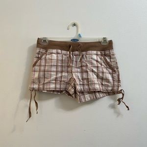 Like Love Plaid Shorts Girls 14